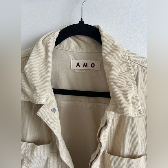 Amo Denim Corduroy Skip Jumpsuit in colour “bare” size Medium Fall Outfit - Picture 3 of 13